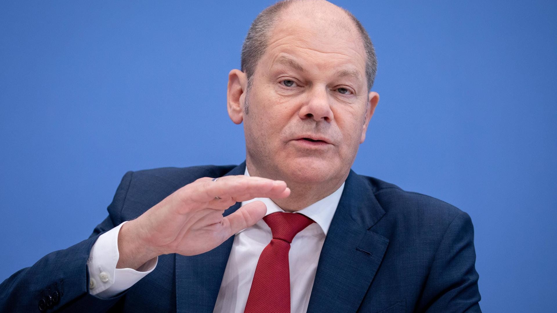 Finanzminister Olaf Scholz