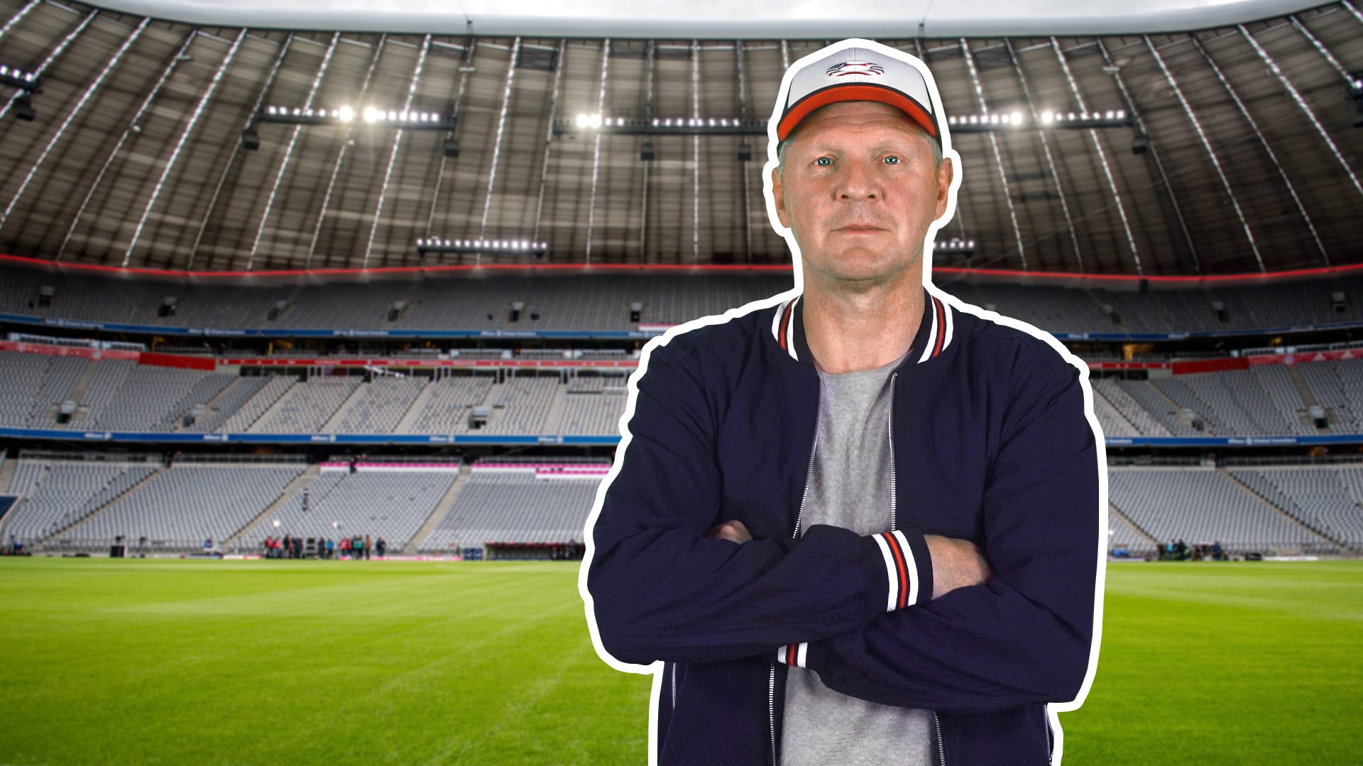 t-online.de-Kolumnist Stefan Effenberg. Im Hintergrund: Die Allianz Arena in München. Der FC Bayern ist einer der Schwerpunkte des Ex-Nationalspielers. 2001 führte er den Verein als Kapitän zum Sieg in der Champions League.