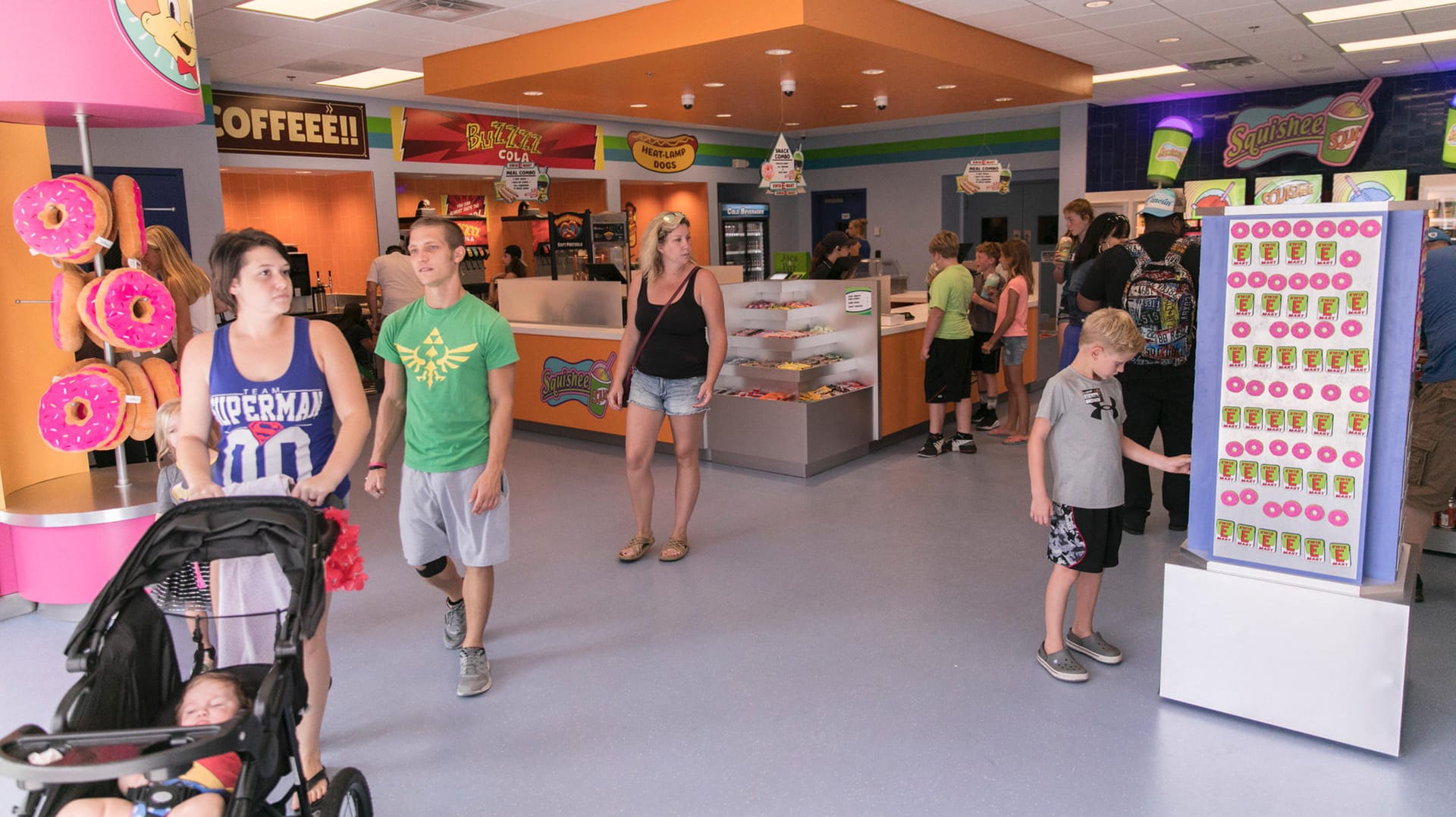 So sieht der "Kwik-E-Mart" von innen aus.