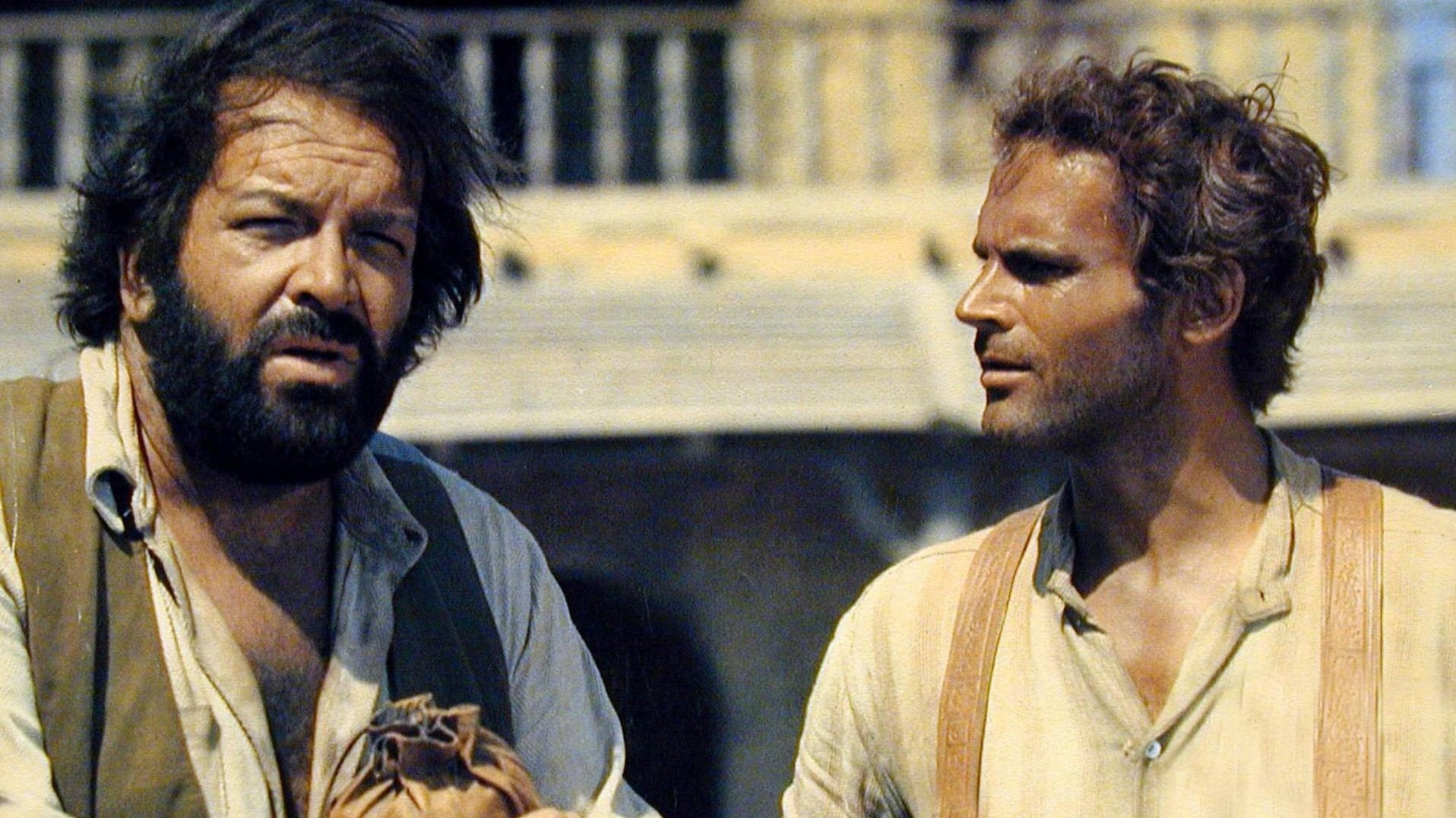 Kult-Duo: Bud Spencer und Terence Hill in "Vier Fäuste für ein Halleluja".