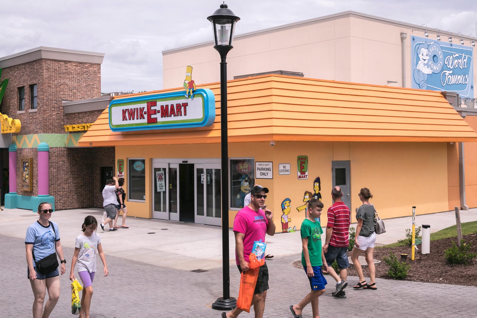 Der "Kwik-E-Mart" aus der Serie "Die Simpsons": In Myrtle Beach können Fans der Serie stilecht einkaufen und bald auch ein Kino besuchen.