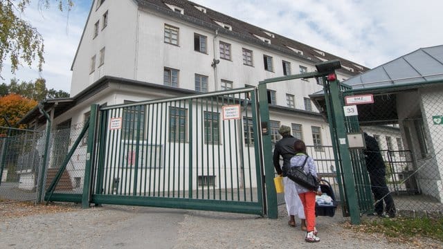 Erstaufnahmeunterkunft für Asylbewerber.