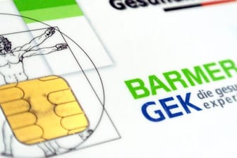 Eine Versichertenkarte