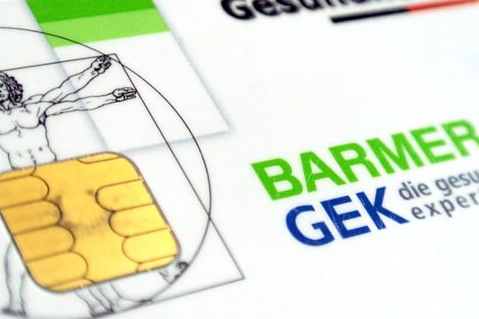 Eine Versichertenkarte