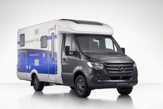 Mit Wasserstoff in den Camping-Urlaub: Mercedes Concept Sprinter F-Cell mit Elektroantrieb und Brennstoffzelle.