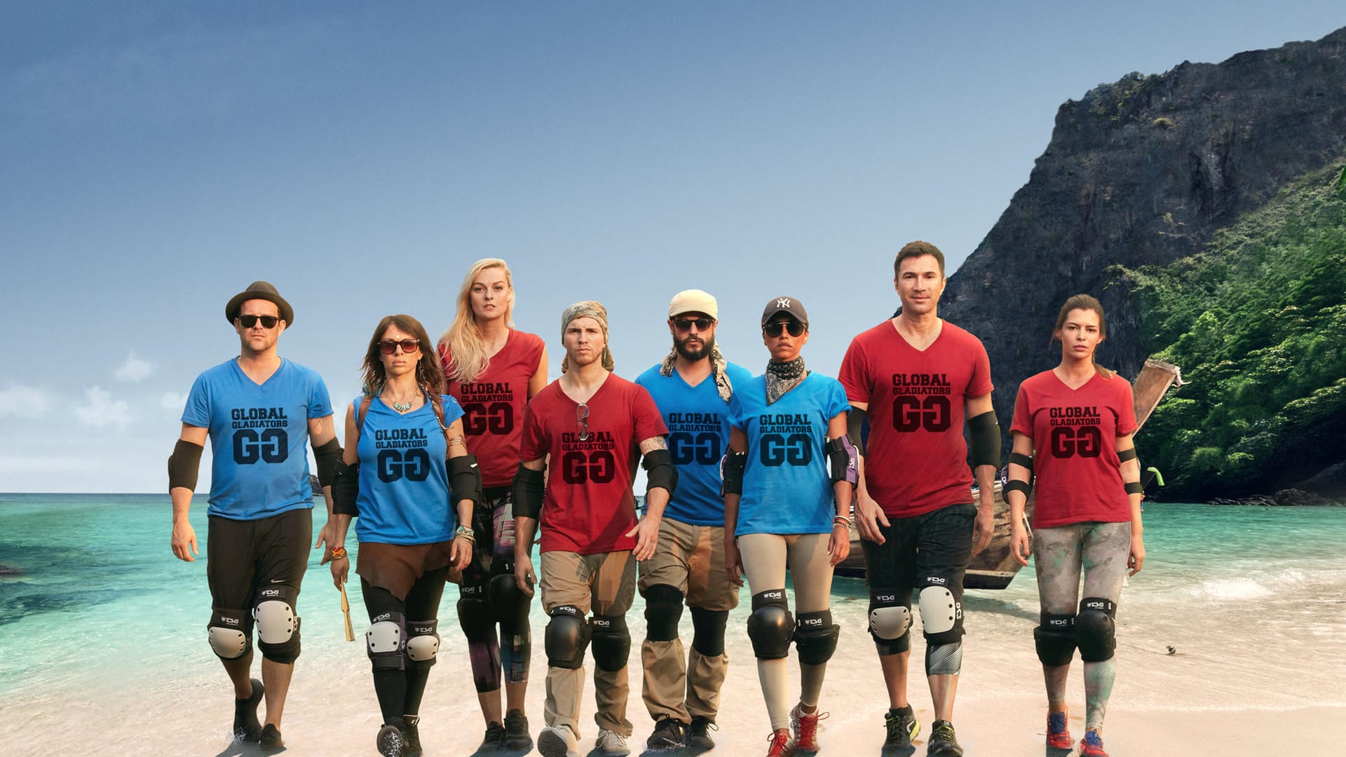 Sind bei "Global Gladiators" dabei: Sänger Ben, Schauspielerin Jana Pallaske, Model Miriam Höller, Sänger Joey Heindle, Schauspieler Manuel Cortez, Rapperin Sabrina Setlur, Sänger Lucas Cordalis und Tänzerin Sabia Boulahrouz.