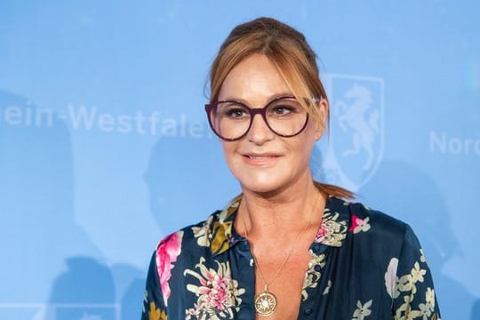Ausgezeichnet: Sängerin Andrea Berg trägt einen Orden.