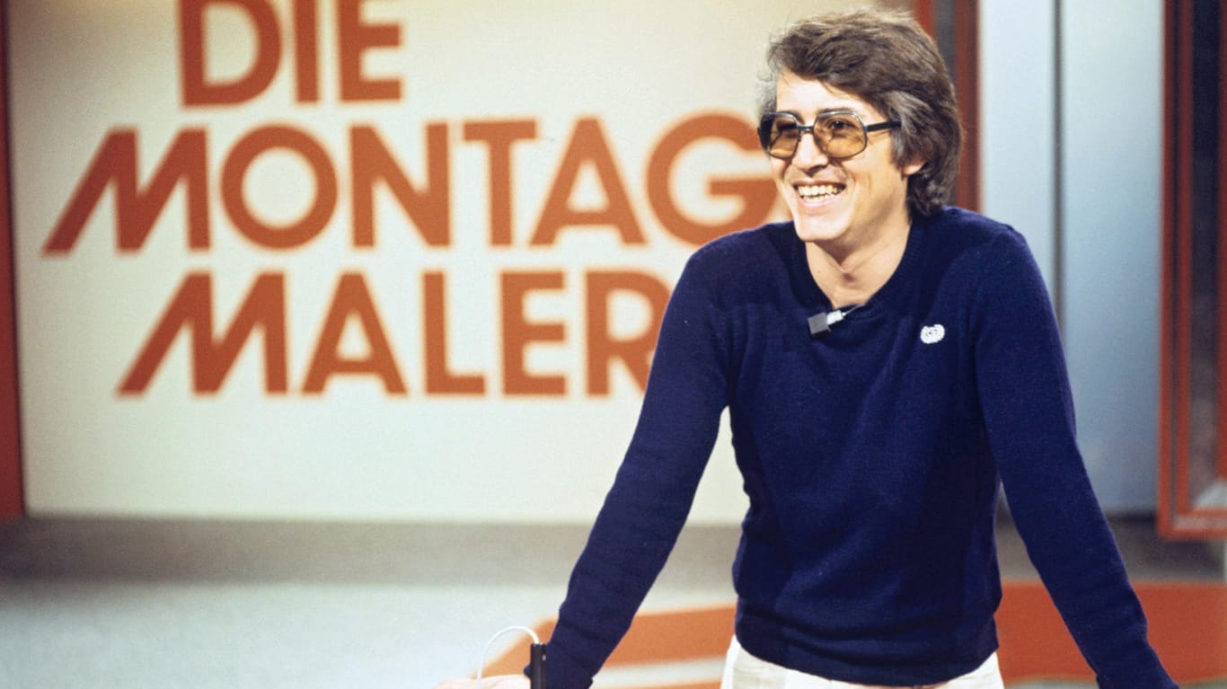 Im Jahr 1974: Frank Elstner moderierte die Sendung auch schon.