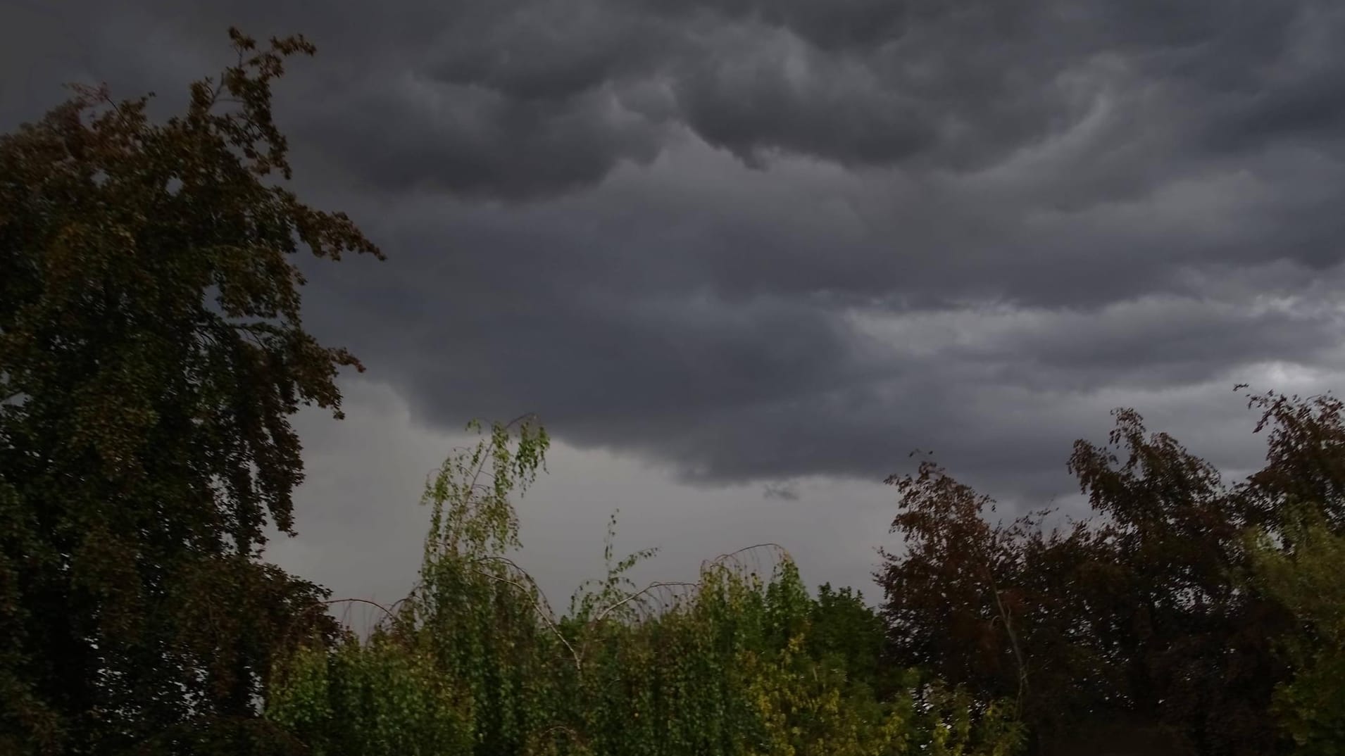 Gewitterwolken: Die Hitze verabschiedet sich in der Nacht zu Freitag mit zahlreichen Unwettern.