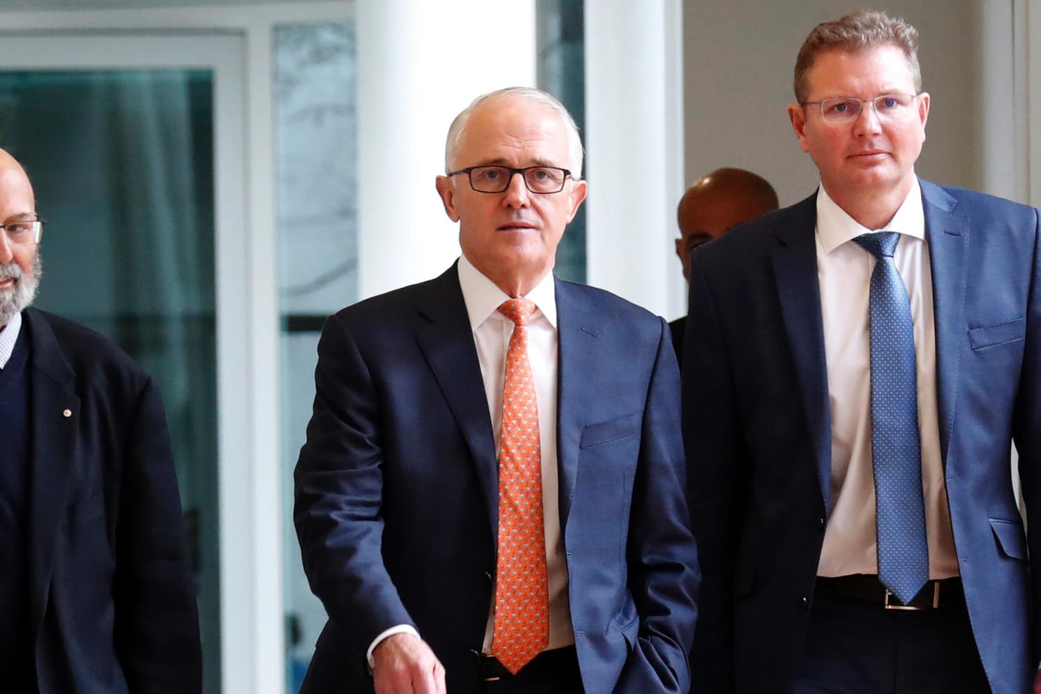Malcolm Turnbull (M.): Der Politiker ist als australischer Regierungschef zurückgetreten.