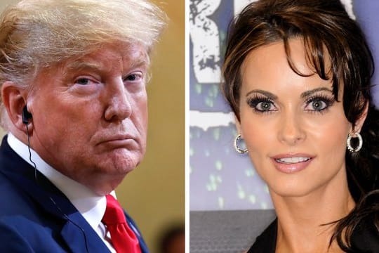 Karen McDougal soll eine monatelange Affäre mit US-Präsident Trump gehabt haben.
