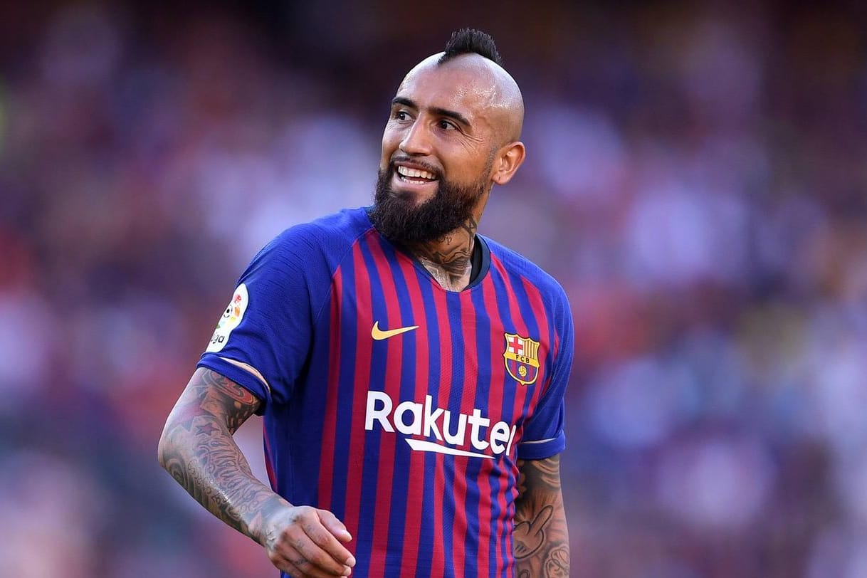 Arturo Vidal: Der Chilene hat beim FC Barcelona einen Vertrag bis 2021 unterschrieben.