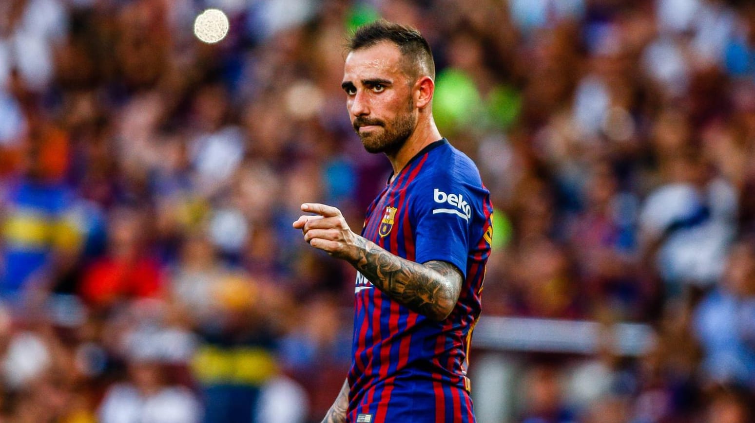 Paco Alcacer: Der Stürmer soll zunächst für ein Jahr vom FC Barcelona ausgeliehen werden.