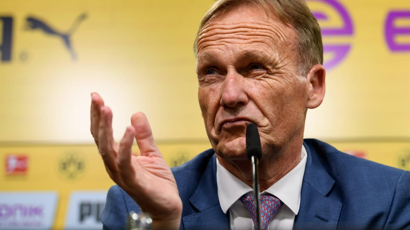 BVB-Geschäftsführer Hans-Joachim Watzke hat sich klar zur Verpflichtung eine neuen Mittelstürmers geäußert.