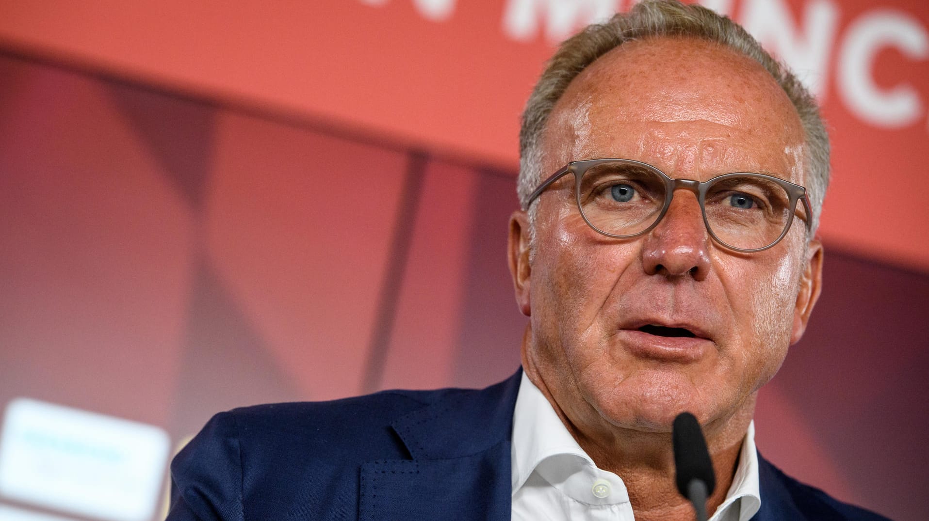 Klartext: Karl-Heinz Rummenigge.