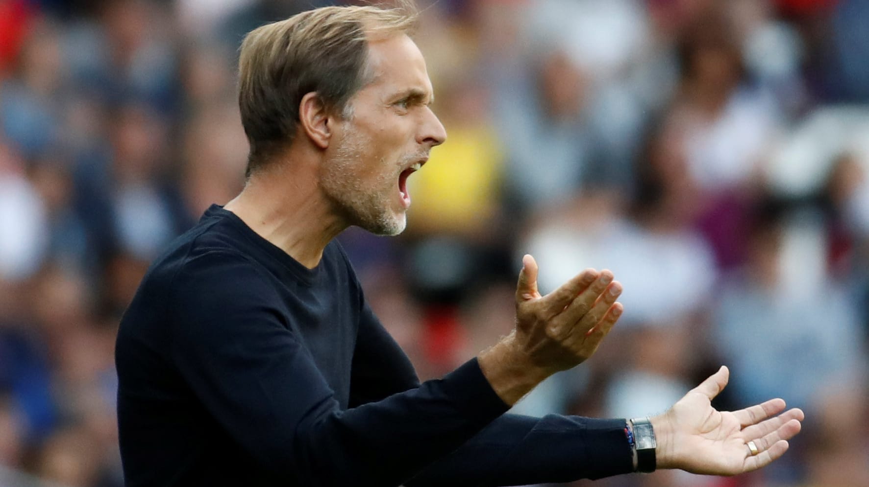 Antreiber: Thomas Tuchel feuert seine Mannschaft an. Nach drei Spielen ist er ohne Punktverlust Tabellenführer in Frankreich. Antreiber: Thomas Tuchel feuert seine Mannschaft an. Nach drei Spielen ist er ohne Punktverlust Tabellenführer in Frankreich.
