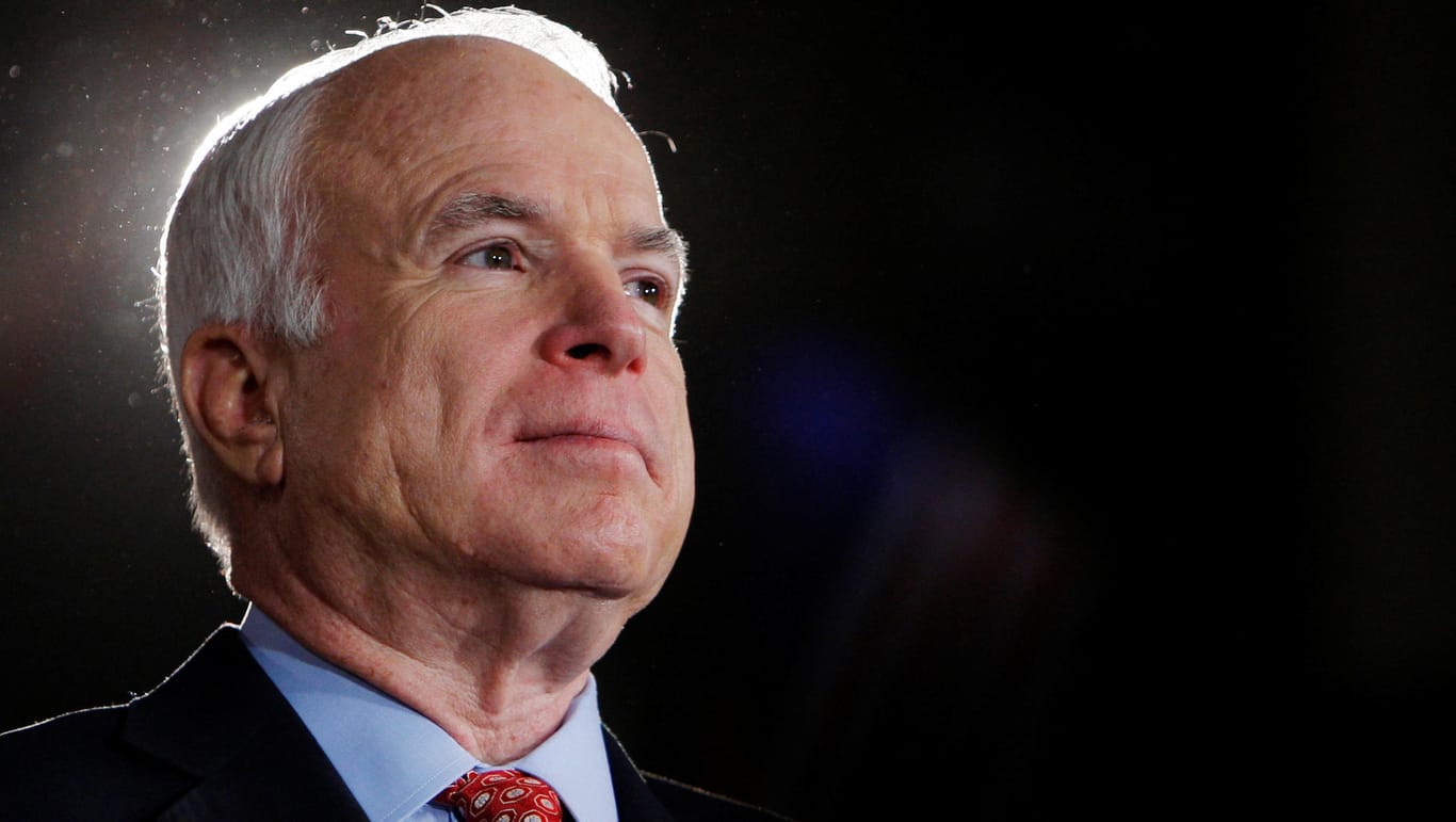 US-Senator John McCain: Er starb mit 81 Jahren. McCain litt an einem äußerst aggressiven Hirntumor.