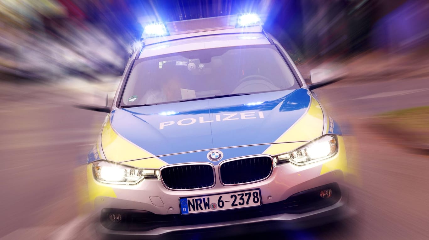 Polizei im Einsatz: In Ludwigshafen konnte die Polizei einen der Verdächtigen festnehmen.