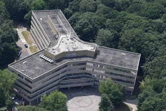 Luftaufnahme der Bamf-Außenstelle in Bremen.