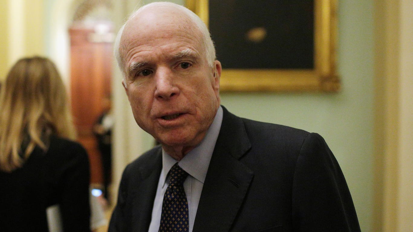 Der verstorbene US-Senator John McCain: Er war einer der schärfsten Kritiker von US-Präsident Donald Trump.