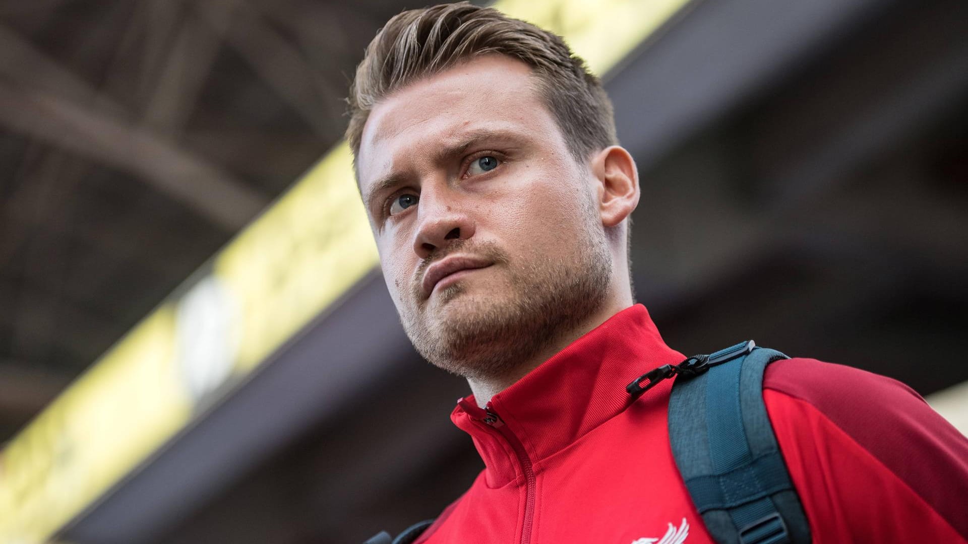 Verärgert: Liverpools Ersatztorwart Simon Mignolet.