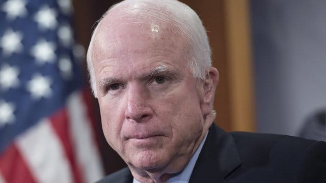 McCain starb im Alter von 81 Jahren auf seiner Ranch in Arizona. McCain starb im Alter von 81 Jahren auf seiner Ranch in Arizona.