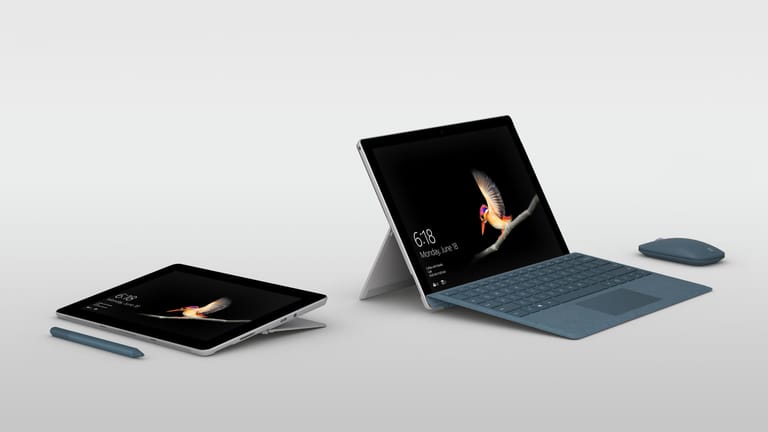 Das Surface Go: Microsoft fordert Apples iPad erneut mit einer neuen, kleineren Variante seines Tablet-PC heraus.
