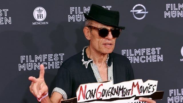 Regisseur Klaus Lemke 2016 bei der Eröffnung des Filmfests München.