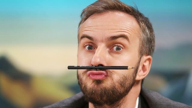 Fernsehstar Jan Böhmermann (Archiv): Das Konzert in Leipzig war, abgesehen von Berlin, der einzige Auftritt in Ostdeutschland.
