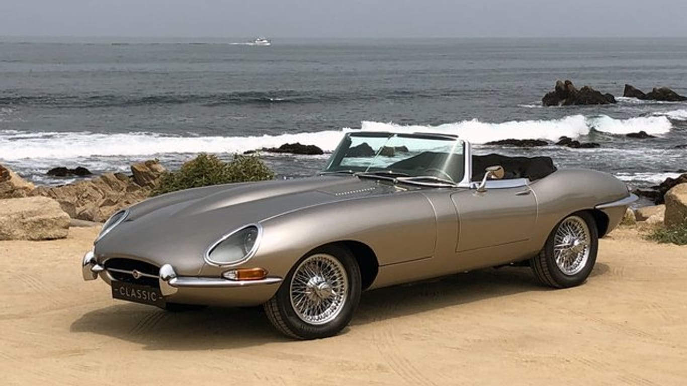Zurück in die Zukunft: Jaguars Klassikabteilung baut elektrische E-Types auf.