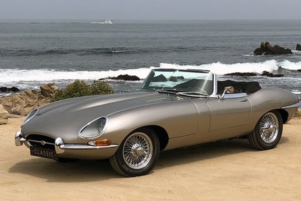 Zurück in die Zukunft: Jaguars Klassikabteilung baut elektrische E-Types auf.