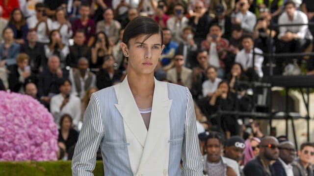 Prinz Nikolai von Dänemark bei einer Dior-Show in Paris.