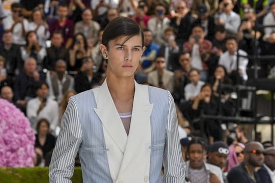Prinz Nikolai von Dänemark bei einer Dior-Show in Paris.