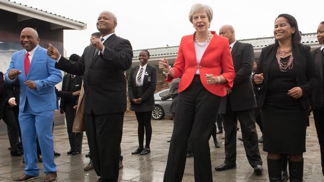 Die britische Premierministerin Theresa May (2. Die britische Premierministerin Theresa May (2.