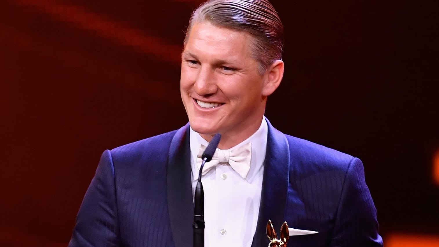 Bastian Schweinsteiger: Er ist im März Papa geworden.