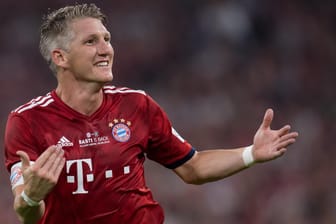 Bastian Schweinsteiger: Bei seinem letzten Einsatz für den FC Bayern durfte er noch einmal treffen.