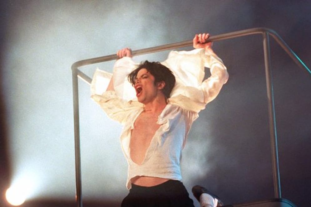 Michael Jackson 1995 bei "Wetten, dass .