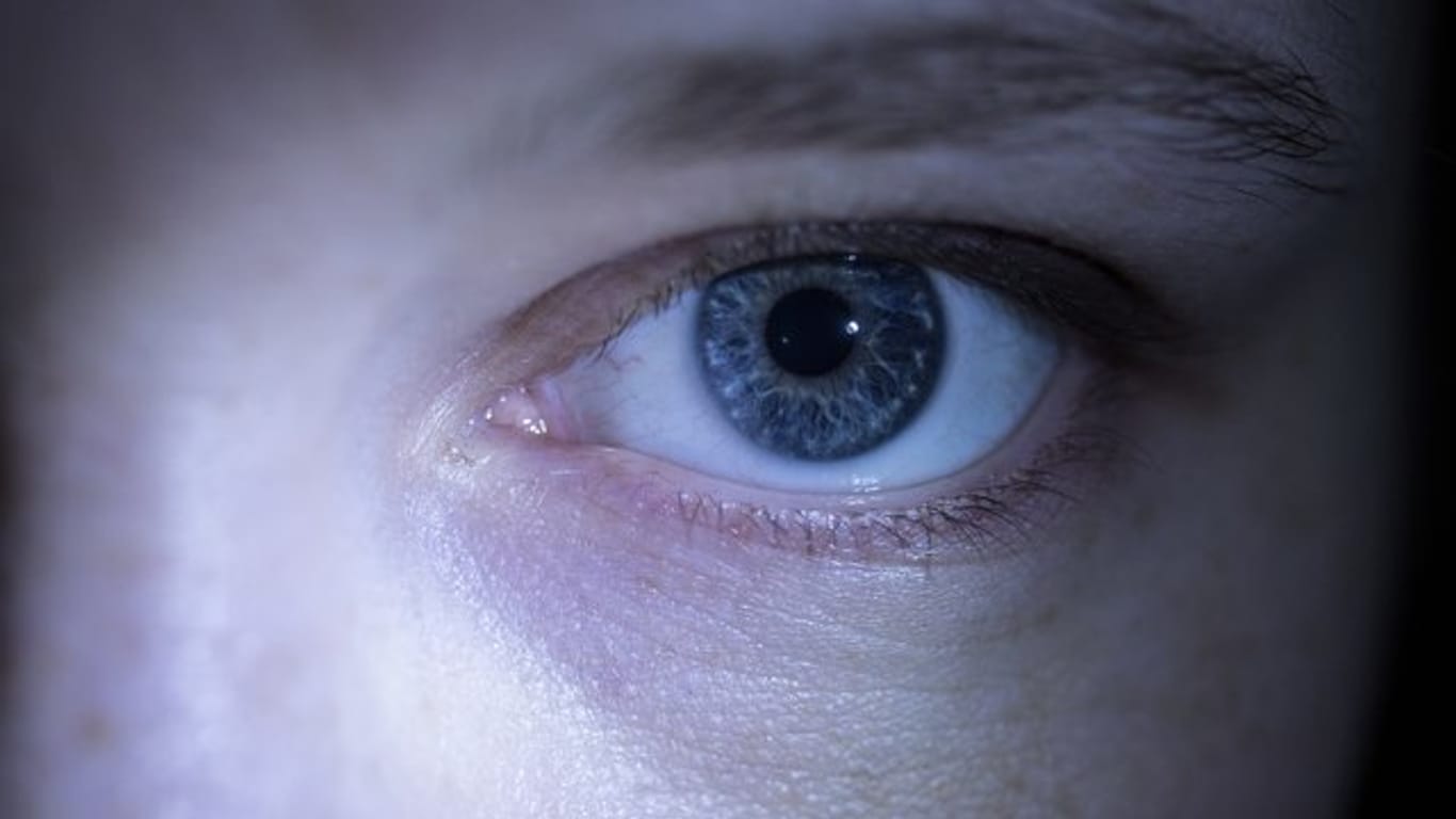 Mit den Pupillen kann der Mensch regulieren, wieviel Licht in das Auge gelangt.