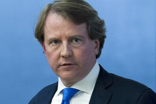Don McGahn, Rechtsberater des US-Präsidenten, soll im Herbst aus seinem Amt ausscheiden.
