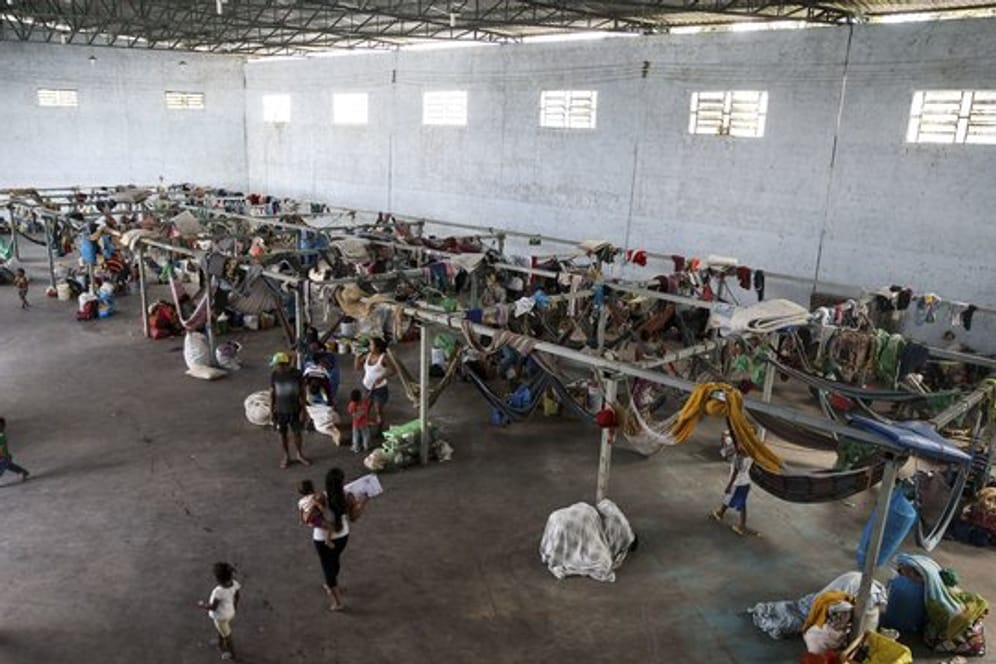 Auffanglager im brasilianischen Pacaraima: Hunderttausende Venezolaner sind seit Monaten auf der Flucht vor Hunger und Elend.