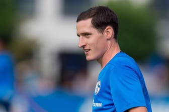 Sebastian Rudy: Der Schalke-Neuzugang bei seiner ersten Trainingseinheit am Dienstag.