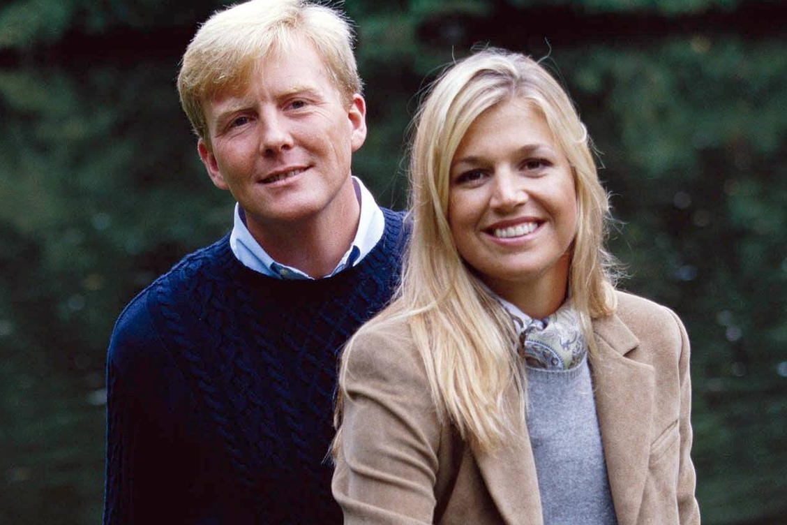 Willem-Alexander und Máxima: Das Paar in den frühen Jahren seiner Liebe.