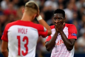 Salzburgs Amadou Haidara ist fassungslos: Die Horror-Serie seines Klubs in der Qualifikation zur Champions League geht weiter.
