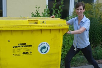 Anni Lindner: Durch ihren Verzicht auf Kunststoff ist ihr bewusst geworden, wie viele Produkte in Plastik verpackt sind.