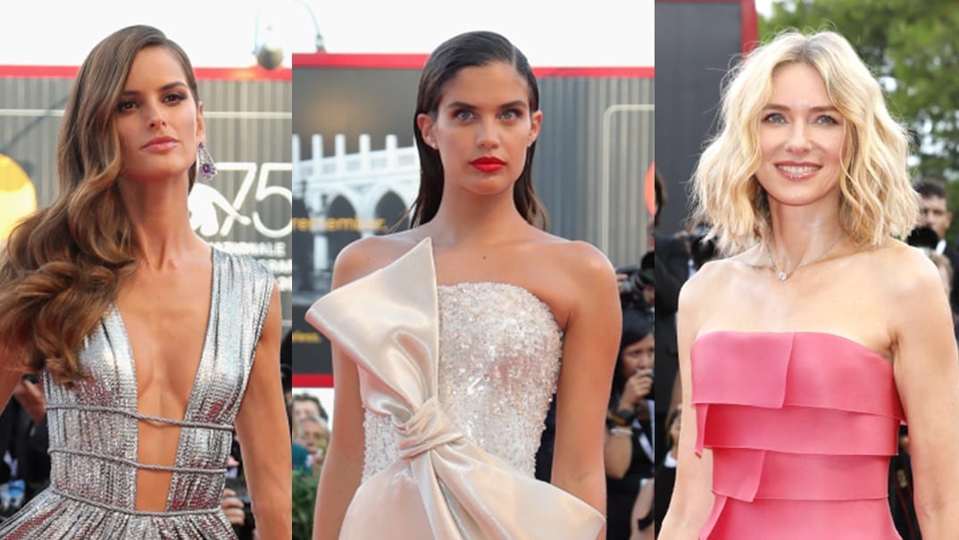 In Venedig: Izabel Goulart, Sara Sampaio und Naomi Watts.