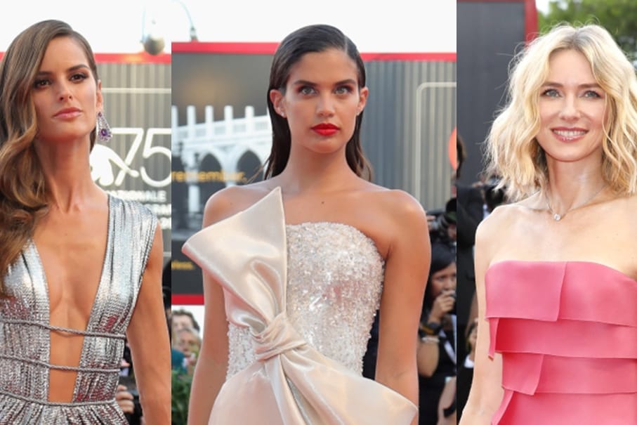 In Venedig: Izabel Goulart, Sara Sampaio und Naomi Watts.