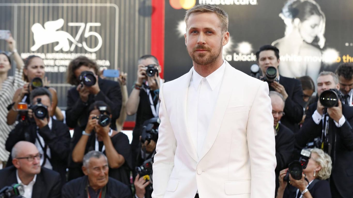 Ryan Gosling: Der Schauspieler war der Hingucker auf dem roten Teppich.
