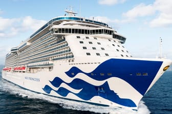 Die neue "Sky Princess" von Princess Cruises: Ab Oktober 2019 starten die Kreuzfahrten durch das Mittelmeer.