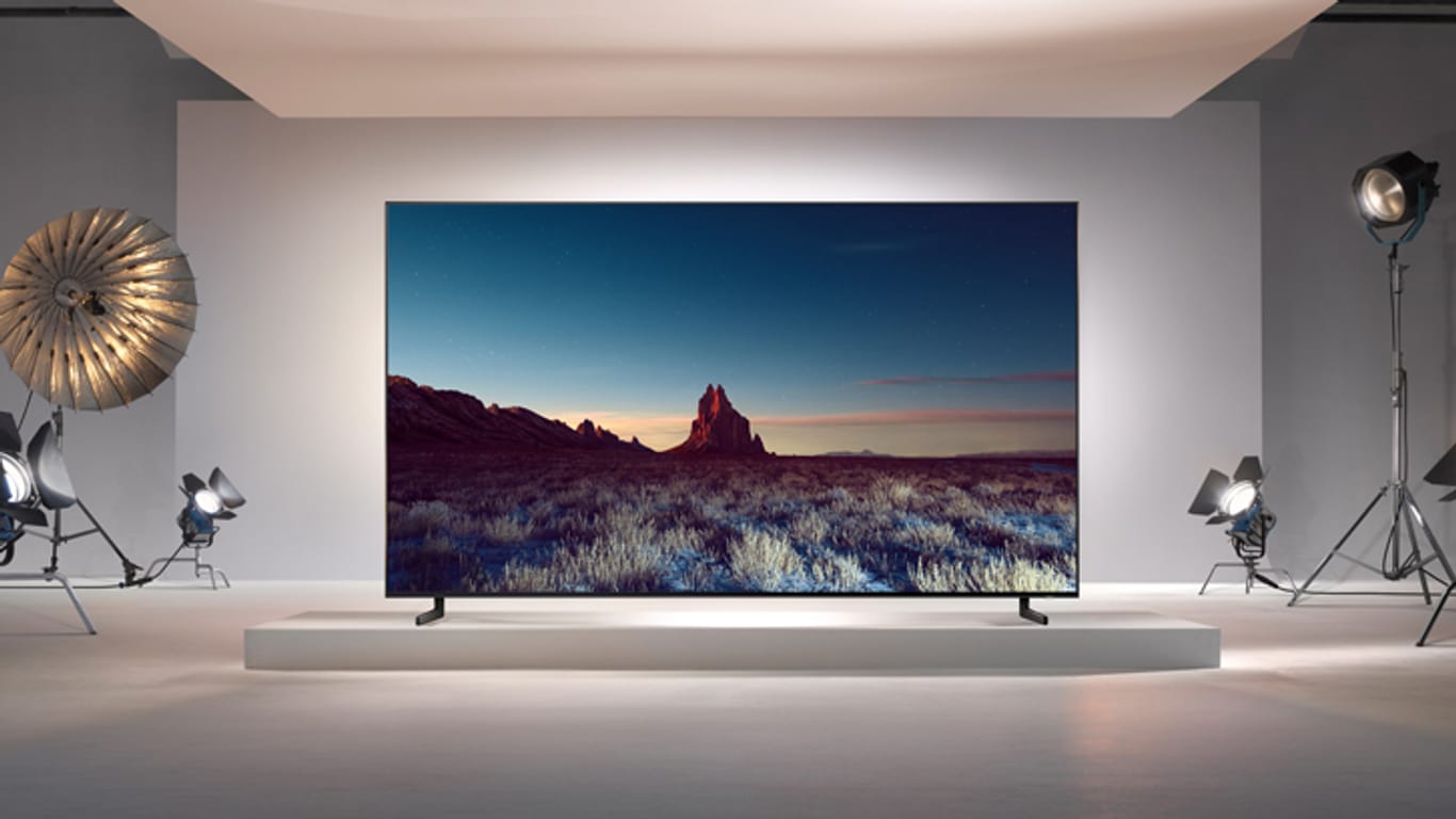 Samsung auf der IFA 2018: Der Elektronikkonzern aus Südkorea stellt seinen ersten hochauflösenden 8k-Fernseher vor.