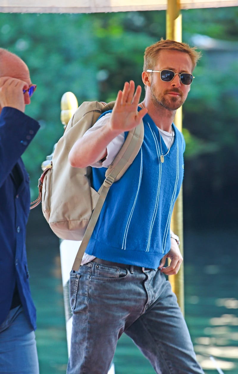 Ryan Gosling: Er sieht auch im Pullunder gut aus.